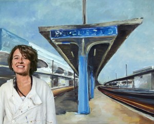 veerle verheylewegen brussel zuid midi schilderij
